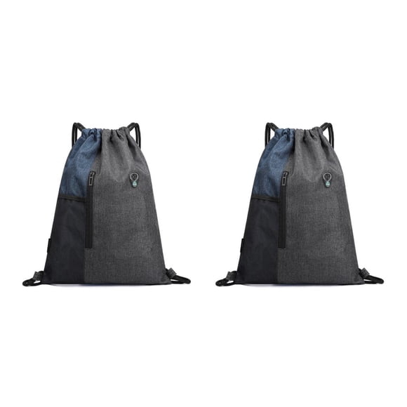 Minnieouse plegable con cordón de nailon, bolsillo de malla portátil para hombres y mujeres, bolsa de almacenamiento impermeable para Type2 NO2