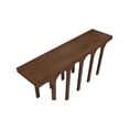 thumbnail image 5 of Meridian Furniture Westfield Brown Console Table, 5 of 7