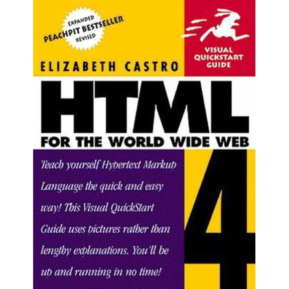 Pre-Owned HTML 4 for the World Wide Web: VQS (3rd Edition) (Paperback) 0201696967 9780201696967