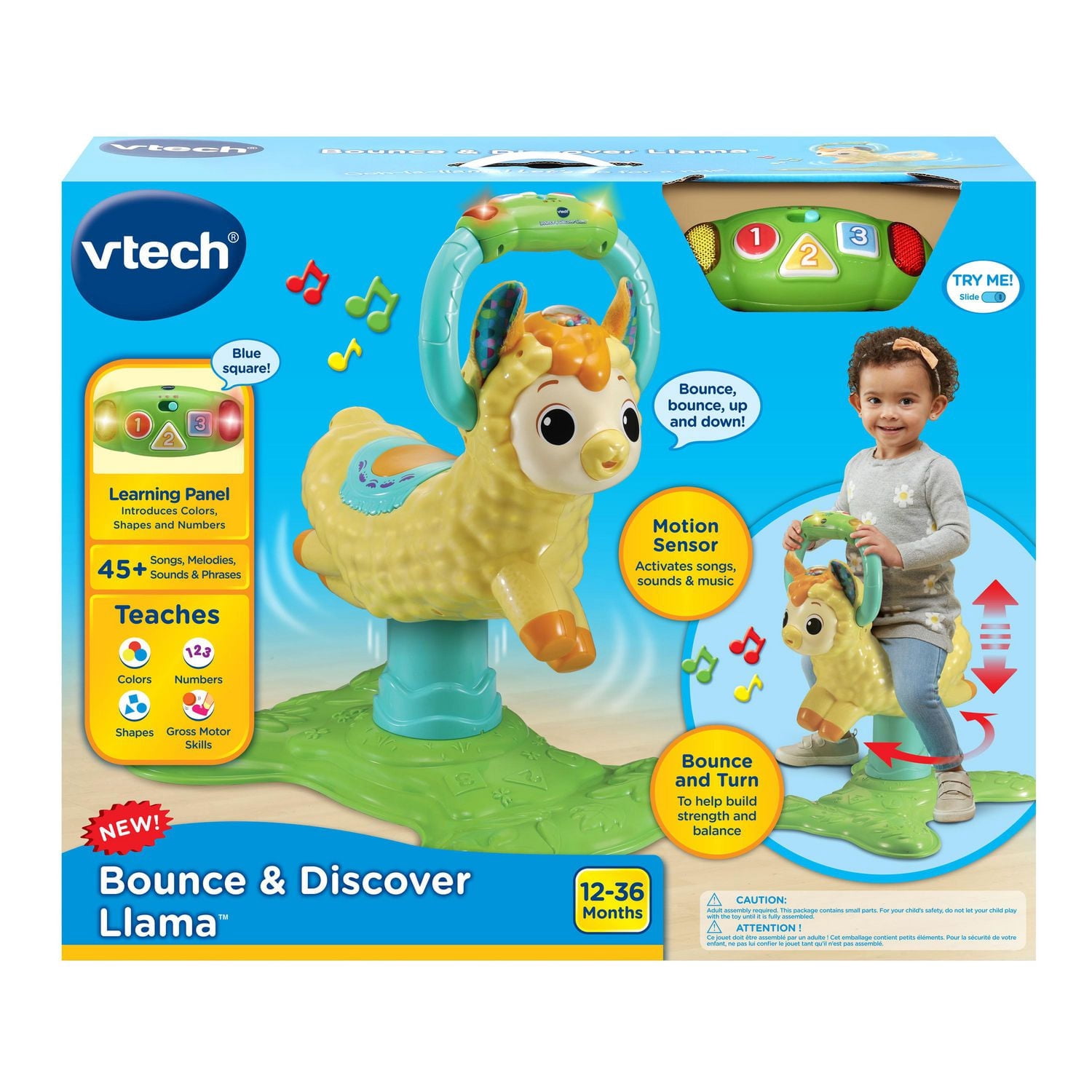 VTech Bounce & Discover Llama - English Version