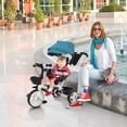 thumbnail image 2 of Triciclo para niños, cochecito para niños pequeños, triciclo para bebés, triciclo para niños pequeños, triciclo para bebés, bicicleta, cochecito, triciclo, cochecito, 2 of 8
