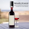thumbnail image 3 of Aspiradora eléctrica Tapones de vino tinto espumoso Sellado de silicona Corcho Sellador a prueba de fugas Tapa Wine Saver Keeper Preserver Bar Silver Guardurnaity HA009048-03B, 3 of 6