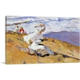 thumbnail image 1 of ARTCANVAS Capturing the Moment - The Beach at Biarritz 1906 Canvas Art Print by Joaquin Sorolla y Bastida - Size: 18" x 12" (1.50" Deep), 1 of 9