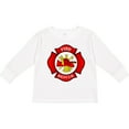thumbnail image 3 of Inktastic Maltese Cross Firefighter Boys or Girls Long Sleeve Toddler T-Shirt, 3 of 5