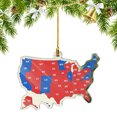 thumbnail image 2 of 2024 Mapa Electoral EE. UU. ORNAMENTES NAVIDAD ORNAMENTOS, 2 of 9