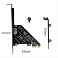 thumbnail image 2 of PCIe 4.0 X1 to Oculink SFF8611/8612 Expansion Card to SFF-8639, 2 of 5