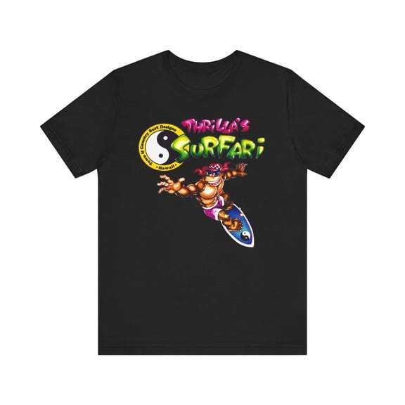 Reprint Rare Town & Country Surf Designs Thrilla's Surfari Unisex Jersey Short Sleeve Tee