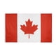thumbnail image 2 of Bandera de Canadá de 59 x 35 pulgadas, bandera canadiense mediana, doble impresión digital, duradera, poliéster grueso 150D, con 2 latones, Día Nacional de Canadá, decoración para exteriores, 2 of 8
