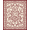 Red, Pattern 1, variant on ODIKA Chinoiserie Toile Wildlife Refined Tone Repeating European Tiger for King Size Bedroom, Master Suite, Under Bed, Foldable Easy Care