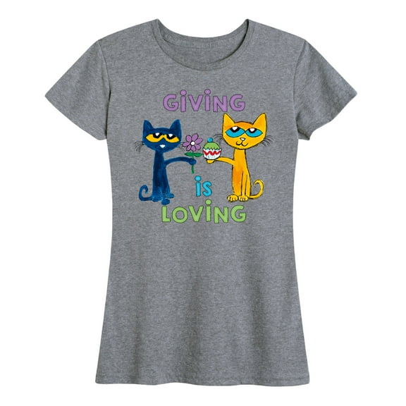 Pete The Cat - Giving Is Loving - Women's Short Sleeve Graphic T-Shirt