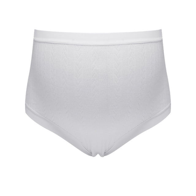 Puntoco Ropa interior para mujer, bragas de moda de cintura alta, transpirables, suaves y elásticas, ropa interior para embarazadas con cintura alta y soporte para el vientre