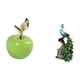 thumbnail image 5 of Estatua,Escultura de fruta artificial,estatua y artesanía,Figura de escritorio,Estante de estatua de pavo real para escritorio,decoración del hogar,Figura decorativa creativa para la oficina, 5 of 8