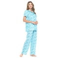 thumbnail image 2 of Casual Nights Women's Short Sleeve Floral Pajama Set, 2 of 5