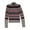 Red - 607, variant on Aeropostale Womens Striped Turtleneck Pullover Sweater, Red, Small