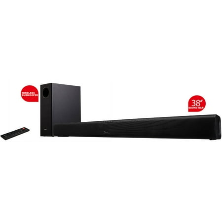 Nakamichi BF21 300W 38″ 2.1-Channel Sound Bar with Wireless Subwoofer