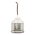 thumbnail image 2 of Melrose 4ct White and Green Gazebo Christmas Ornaments 5.5", 2 of 3