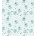 thumbnail image 3 of Animal Cartoon Duvet Cover Set, Young Agedin Spring Meadow Daisies Theme, Decorative 3 Piece Bedding Set with 2 Pillow Shams, Queen Size, Pale Blue Pale Blue, by Ambesonne, 3 of 3