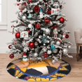 thumbnail image 5 of Saiise Christmas Tree Skirt 30" ,Xmas Tree Skirts with Sml Jeffy S Pattern,Tree Mat for Indoor Outdoor Christmas Winter Holiday Party Indoor Decorations, 5 of 7
