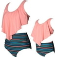thumbnail image 5 of Girls Swimsuit Two Pieces Bikini Set Ruffle Falbala Swimwear Bathing Suits, 5 of 7