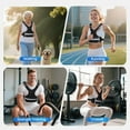 thumbnail image 6 of Adjustable Weighted Vest for Women and Men - 4-10lb/12-18lb/20-32lb with 6 Ironsand Weights, Shoulder Pads, and Large Pocket for Walking, Running, Crossfit, and Strength Training, 6 of 6