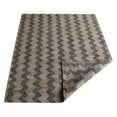 thumbnail image 3 of Hand Woven Flat Weave Kilim Jute Eco-Friendly Area Rugs - 6'X9', Rectangle Shape, Beige Charcoal Color, Contemporary Pattern, High Pile, Natural Fiber, Handmade Area Rugs For Living Room (J00030), 3 of 5