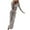 Grey, variant on Mrat Two Piece Set Outfit 2PC Women Long Sleeve Zip Up Sweatshirt Drawstring Sweatpants Sweat Suits 2 Piece Set Round-Neck Blouses & Shirts Sets Ladies Matching Set Red S