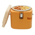 thumbnail image 4 of 2.5 Gallon Portable Commercial Insulated Food Container Catering Box w/ Lid Yellow, 4 of 7
