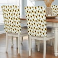 thumbnail image 2 of Spring Flower Chair Covers Set of 6 Summer Country Sunflower Floral Leaf Plant Chair Back Covers Stretch Removable Washable Slipcovers Protector for Dining Room Kitchen Party Decor, 2 of 9