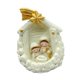 thumbnail image 3 of Nacimiento Pequeño Escultura de Navidad Miniatura Figura de Belén Ornamento Religioso de Resina para Colección Decoración en Estantería Hogar Mesa, 3 of 9