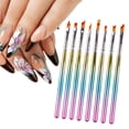 thumbnail image 4 of Juego de 8 Pinceles para Decoración de Uñas Perfecl Nail Art, 4 of 8