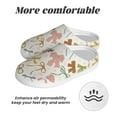 thumbnail image 6 of Balery Colorful Bow Knots1 Pattern Women's Fuzzy Memory Foam Slippers Fluffy Winter House Shoes Indoor and Outdoor-37/38, 6 of 7