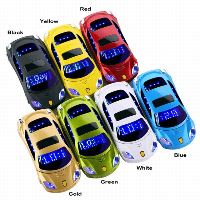 Teléfono móvil coche F15 máquina de estudiante botón máquina de espera Flip Mini teléfono móvil pequeño, diseño compacto modo de red Dual