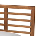 thumbnail image 4 of Baxton Studio Delia Brown Finished Wood Twin Size Platform Bed, 4 of 9