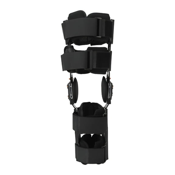 XIRQI Adjustable Knee Stabilizer Hinged Fixation Sponge Lining Orthosis Immobilizer Protector