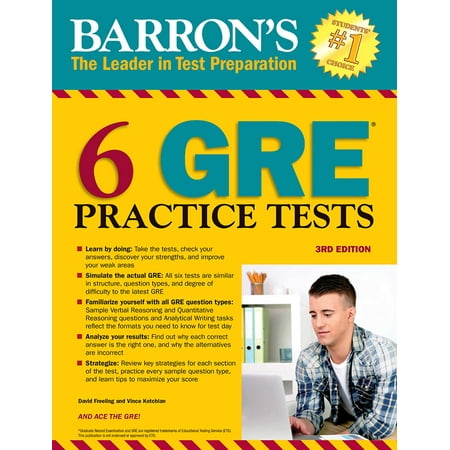 Barron's 6 GRE Practice Tests