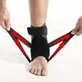 Ankle Brace for Sprained Ankle, Ankle Support with Side Stabilizers for