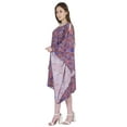 thumbnail image 7 of Moomaya Printed Cold Shoulder Kaftan Cover Up For Women Sundress Caftan Dress, 7 of 7
