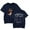 Navy, variant on Jon Batiste Tour T-shirt Fashion Crewneck Men Women Short Sleeve Hip-hop Top Tee
