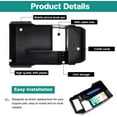 thumbnail image 3 of Canvcle Center Console Organizer for Mazda CX-30 CX30 2020-2025 Accessories Armrest Storage Box Secondary Insert Tray with Black Anti-Slip Mat, 3 of 7