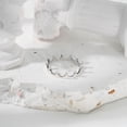 thumbnail image 4 of Royal Enchanted Tiara Princess Crown Sterling Silver Promise Ring-8, 4 of 4