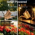 thumbnail image 5 of Ollny Watering Can Light Retro Metal Solar Garden Landscape Light, IP65 Waterproof Outdoor Patio Yard Pathway Decor, 5 of 9