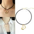 thumbnail image 2 of SIEYIO Y2K Love Heart Pendant Rope Tie Choker Necklace for Women Elegant Minimalist, 2 of 8