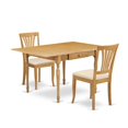 thumbnail image 2 of East West Furniture Dining Room Set Oak, MZAV3-OAK-C, 2 of 5