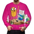 thumbnail image 3 of Adventure Time Unisex Pullover Hoodie Fashion Round Neck Sweatshirts Sweater For Mens Womens, 3 of 6