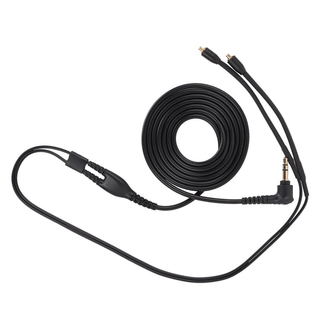 Cable de Repuesto para Auriculares Mmcx ANGGREK Negro para Se215 Se425 Se535 Se846 Ue900