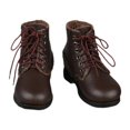 thumbnail image 2 of Zapatos de hombre CUTICAT botas de trabajo de cuero PU para figura de muñeca de 12 pulgadas, 2 of 8