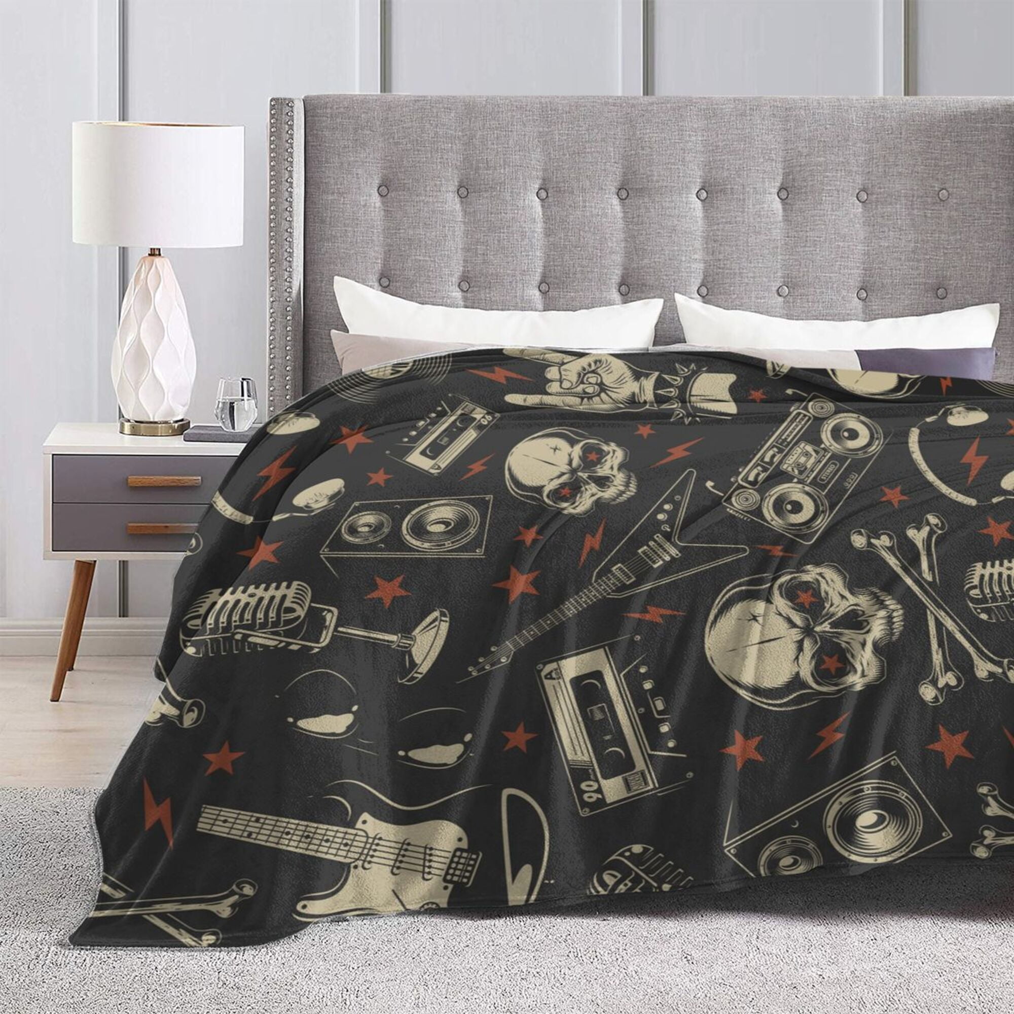 Flannel bed blanket clearance