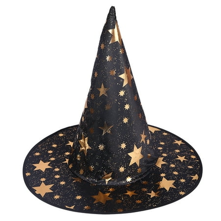 HDE Witch Hat Halloween Costume Cosplay Wicked Witch Accessory Adult One