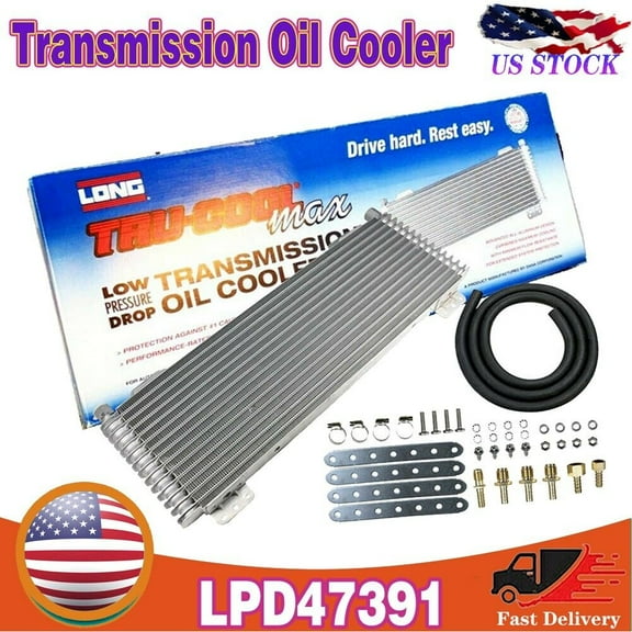 TruCool Transmission Cooler 40K Automatic Transmission Oil Cooler GVW Max 40,000