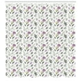 thumbnail image 1 of Ambesonne Flower Shower Curtain, Burgeoning Branches, 69"Wx70"L, Multicolor, 1 of 2